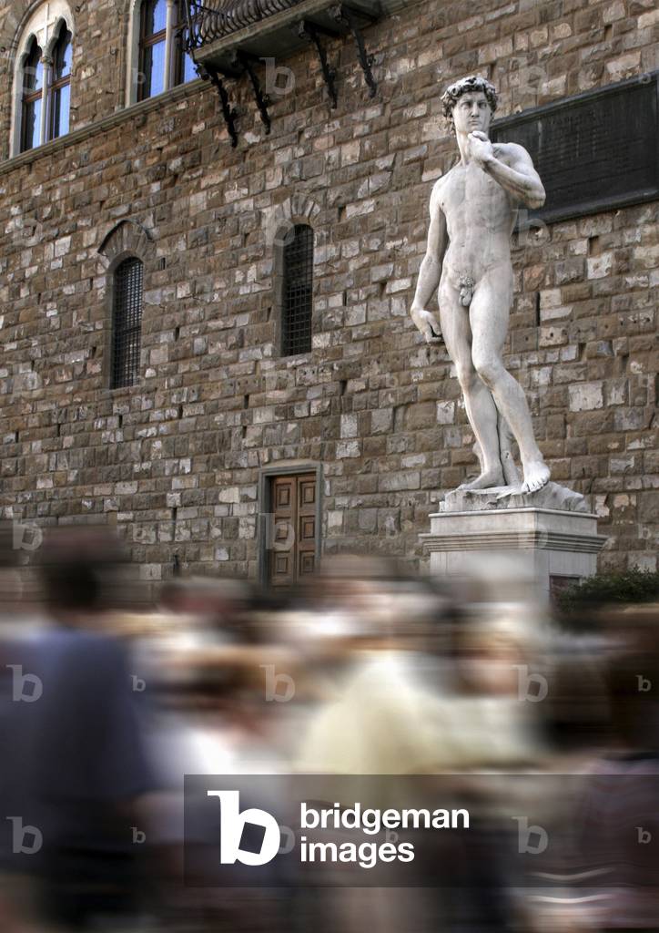 Sculpture of David in Florence, Tuscany, Italy