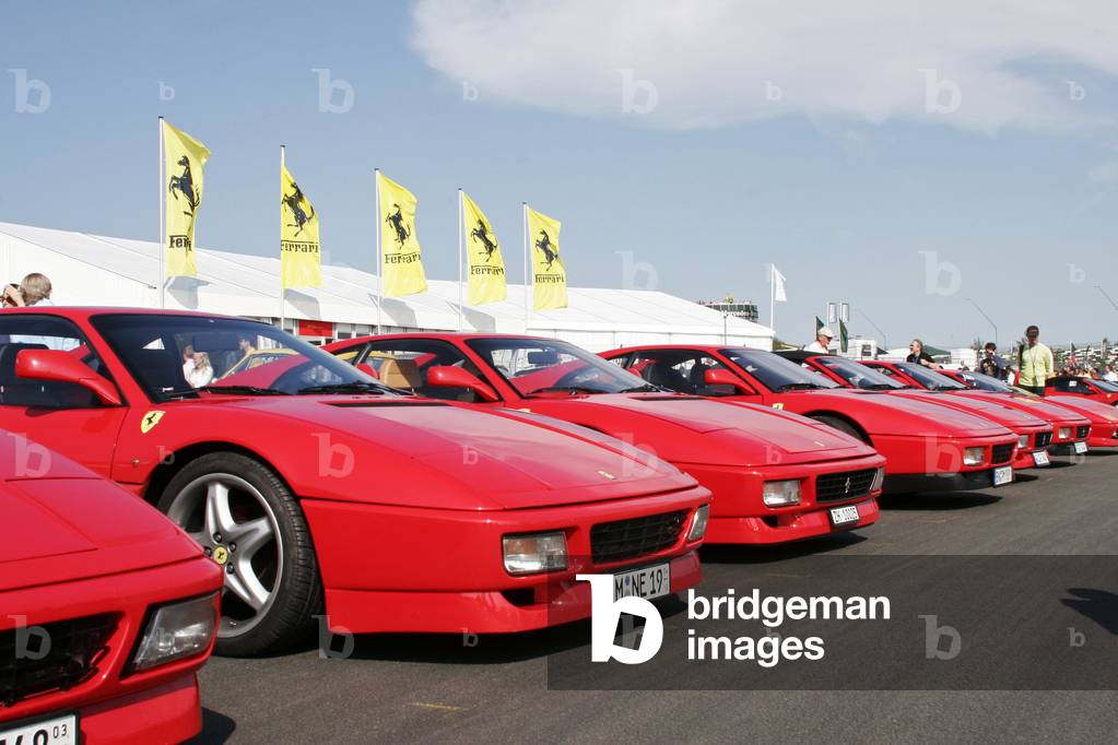 Ferrari 512, Ferrari gathering, Vintage cars Grand Prix Nuerburgring 2007, Germany