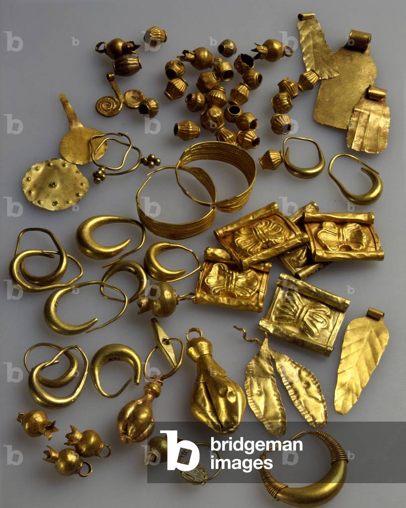 Jewellery, Late Canaanite Period (gold)