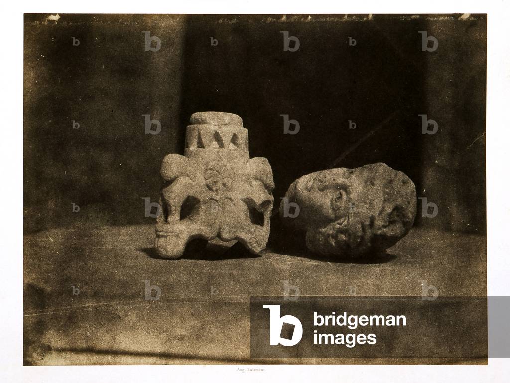 Fragments Judaique et Romain, 1854 (salt print)