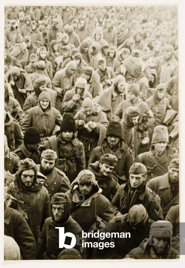 Captured German Soldiers, Stalingrad, 1944 (gelatin silver print)