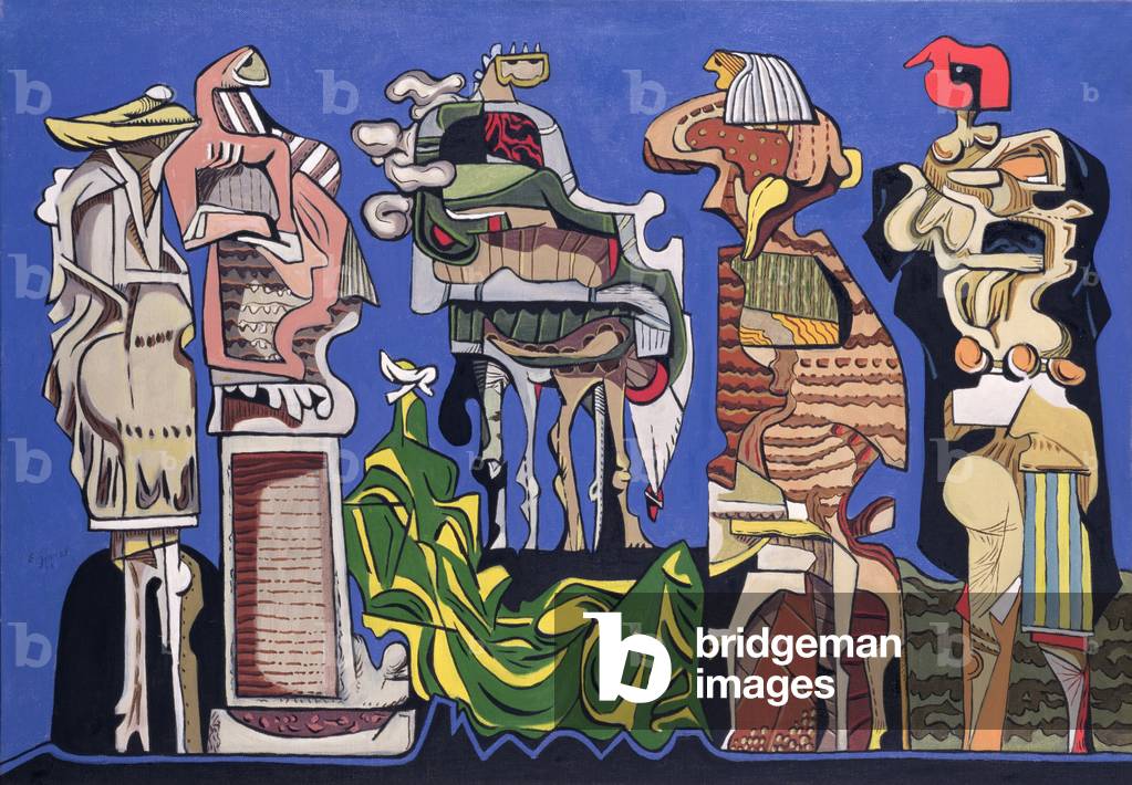 Speech of the Centaur to the Philosophers, 1947 (oil on canvas)