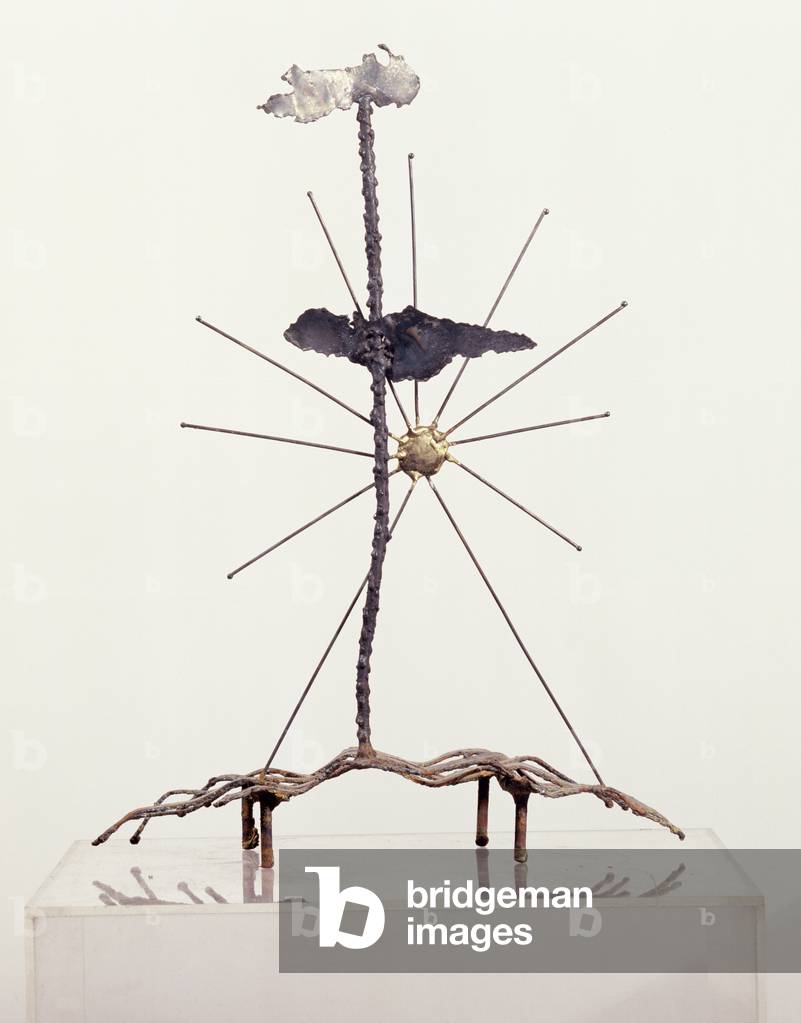 Mare, Sole, Nuvole, 1952 (iron & bronze)