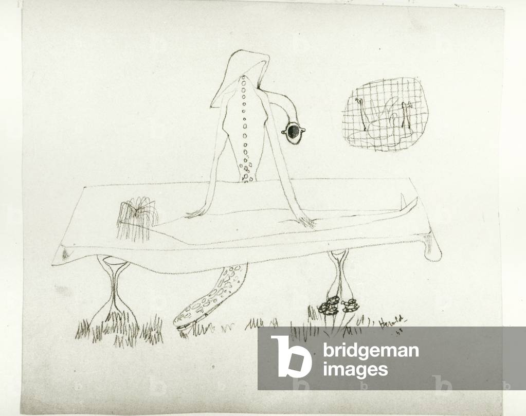 senza titolo 1938 (gesso su carta)