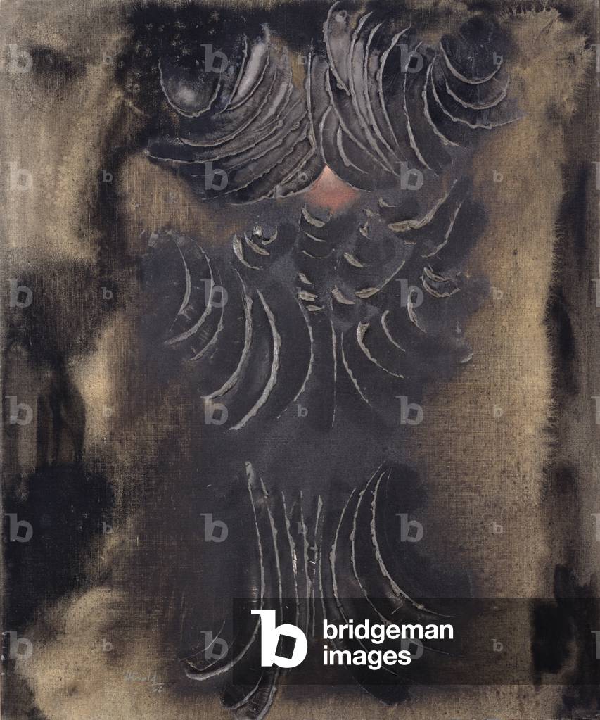 The Shield, 1966 (oil on canvas)