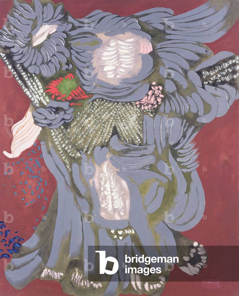 lo specchio interno 1973 (olio su tela)