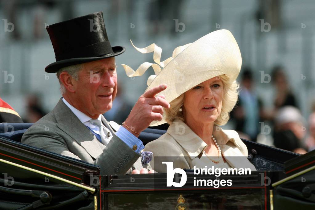 Prince Charles of Wales and Camilla Duchess of Cornwall at Royal Ascot, 2011 (photo)