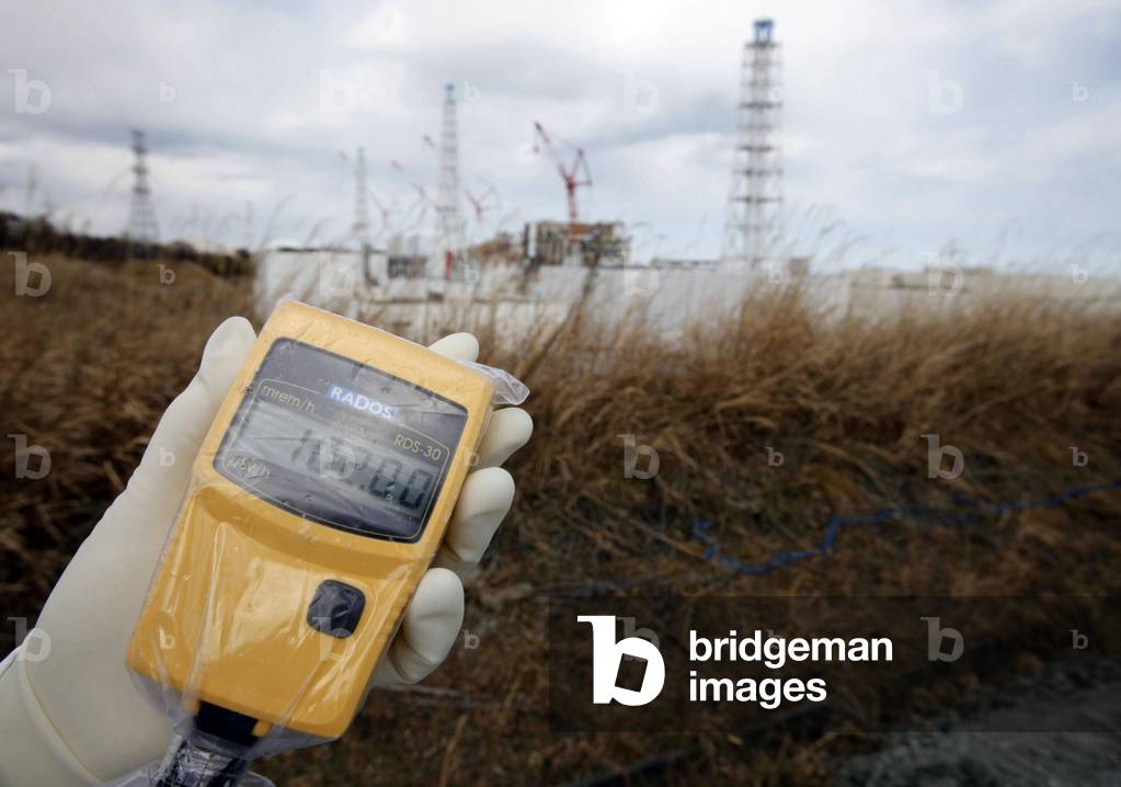 Radiation measurement in Fukushima in 2012