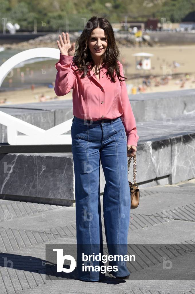 Juliandte Binoche at the 66th San Sebastian Film Festival on September 26, 2018