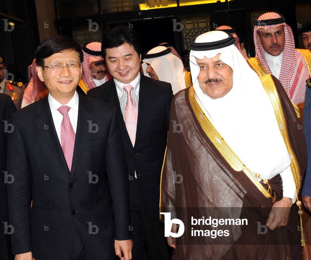 Meng Jianzhu and Nayef ben Abdelaziz ben Abderrahmane Al Saud