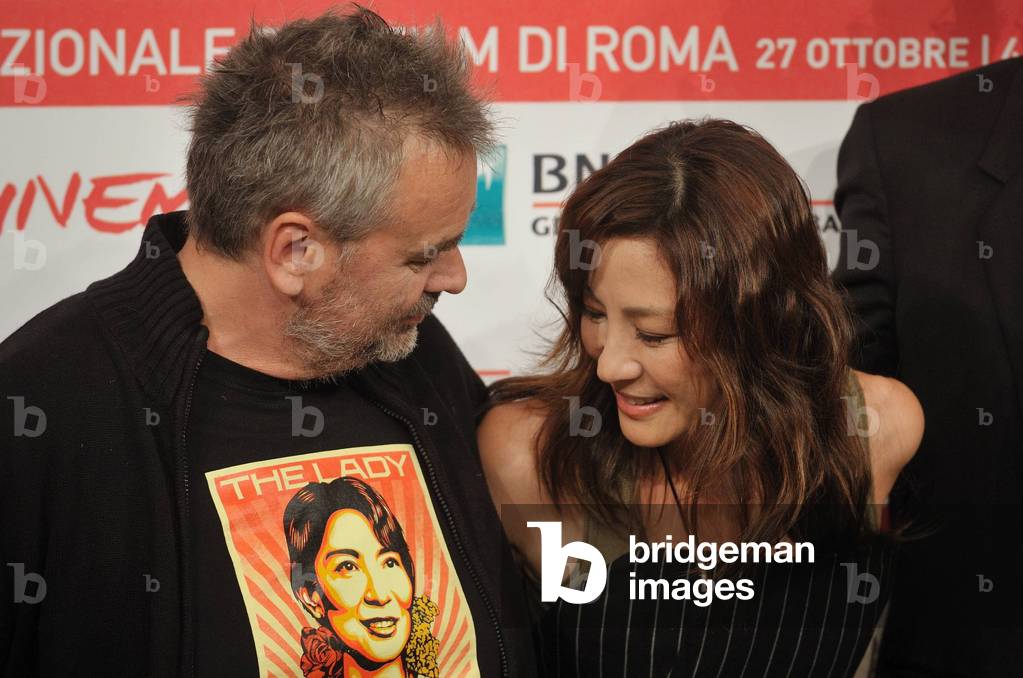 Luc Besson and Michelle Yeoh