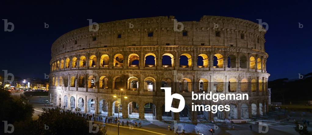 Kolosseum in Rom bei Nacht Italien Rom Colosseum in Roma at night Italy Rome BLWS444588 Copyrigh