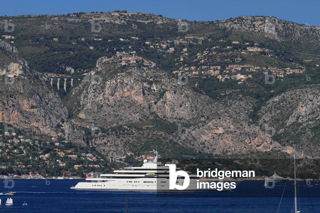 The yacht of Roman Abramowitsch