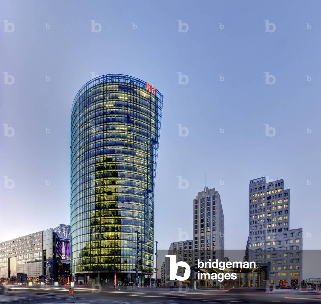 DEU Germany Berlin 16 02 2018 Potsdamer Platz Berlin am Evening*** Germany Berlin 16 02 20