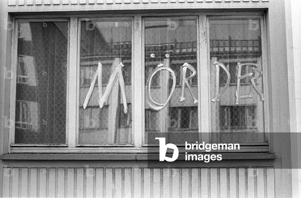 Stasi center GDR Berlin 19 02 1990 center of the national security …, 1990 (photo)