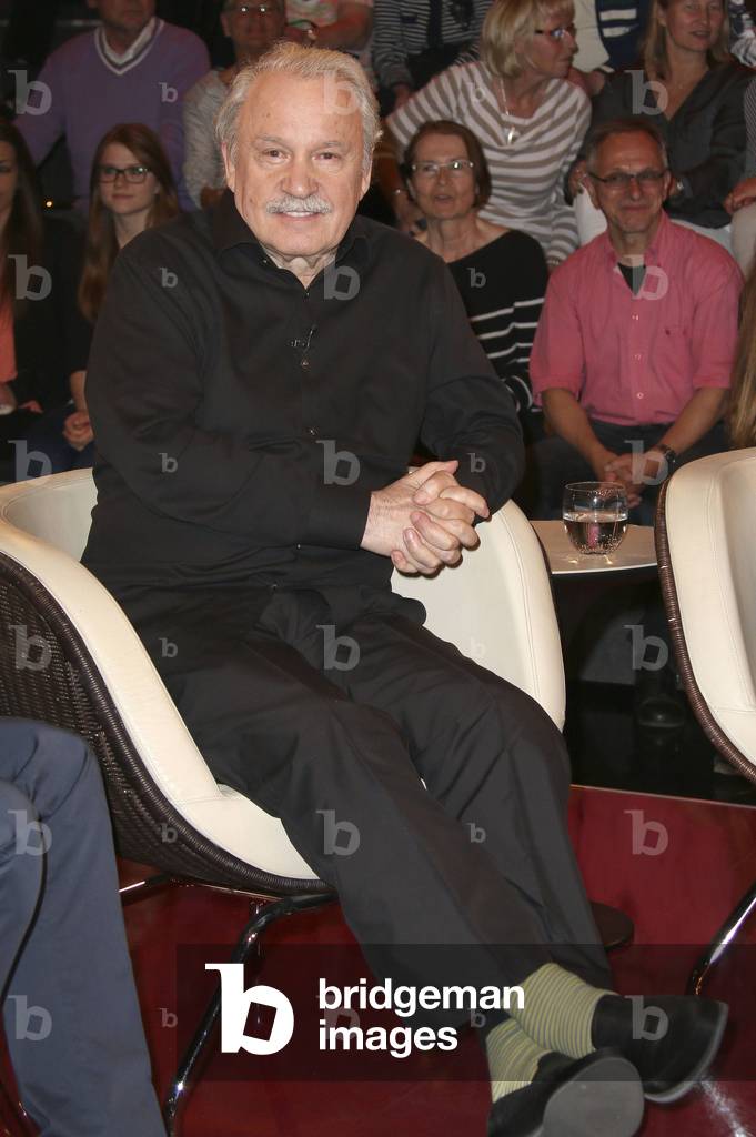 Giorgio Moroder recording the ZDF talk show Markus Lanz in Studio Stahltwiete Hamburg 19