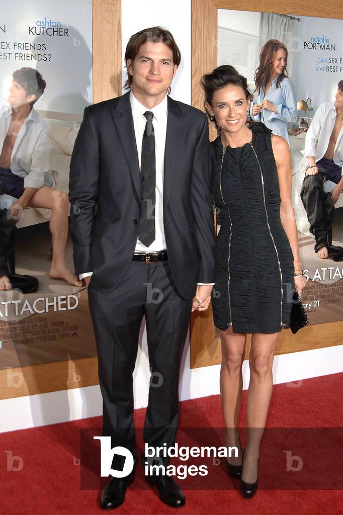 Ashton Kutcher et Demi Moore