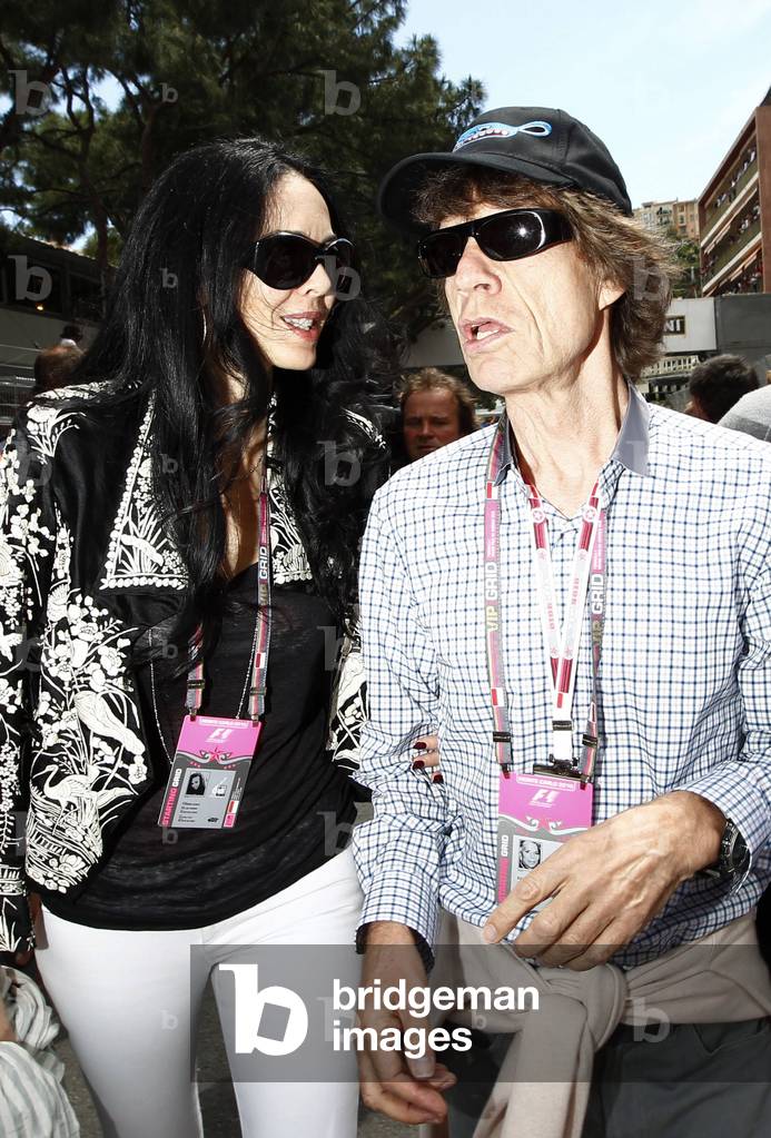 Mick Jagger et L Wren Scott