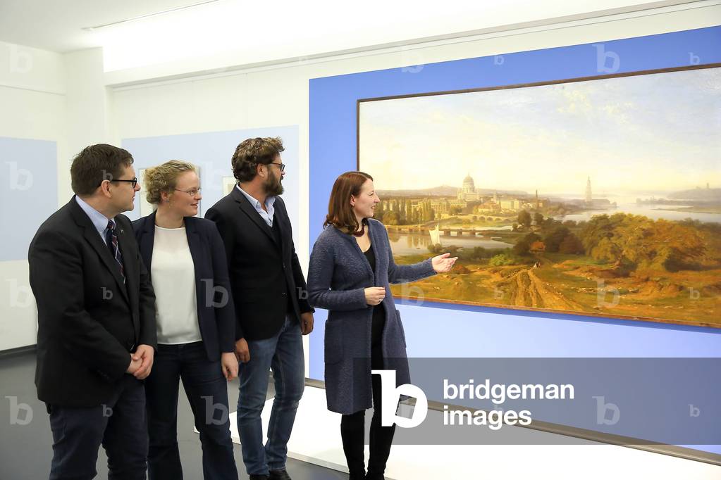 Frderverein Chairman Markus Wicke Curator Uta Kaiser Museum Restorer Oliver Max Wenske u