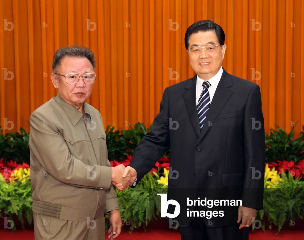 Kim Jong-Il and Hu Jintao
