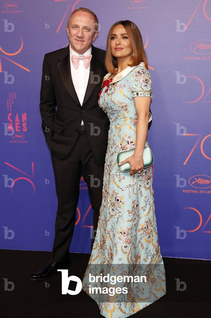 Francois Henri Pinault et Salma Hayek