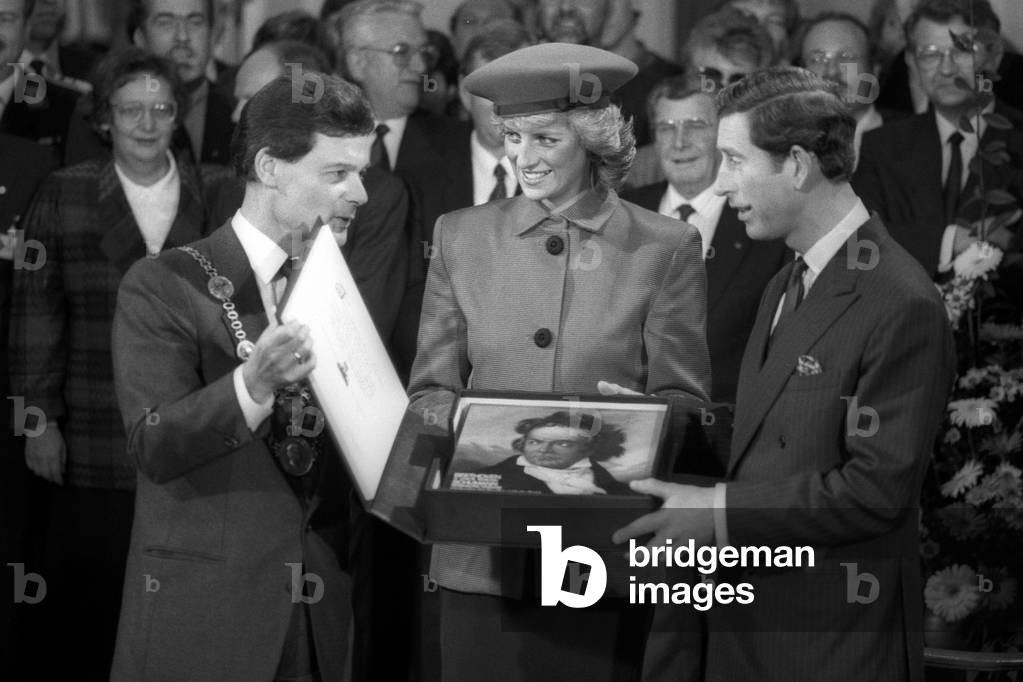 Hans Daniels, Princess Diana and Prince Charles
