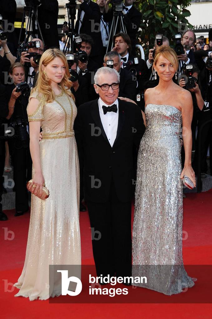 Lea Seydoux, Martin Scorsese et Frida Gannini
