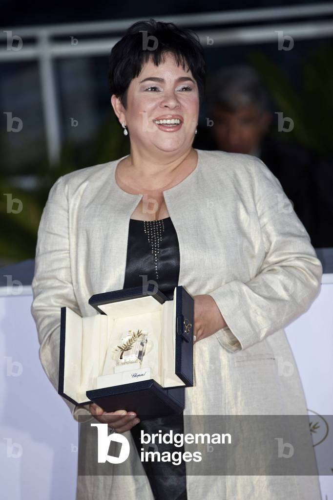 160522 CANNES May 22 2016 Actress Jaclyn Jose Best Actress Award winner for her role in t