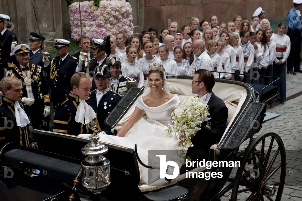 Victoria de Suede et Daniel Westling