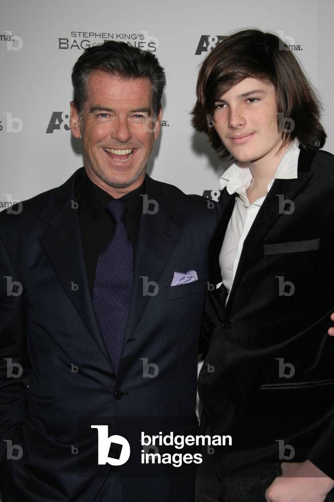 Pierce Brosnan and his son Dylan