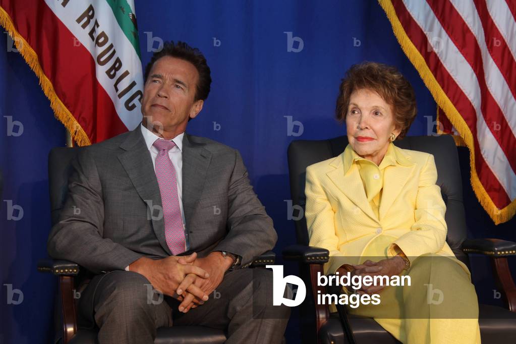 Arnold Schwarzenegger et Nancy Reagan