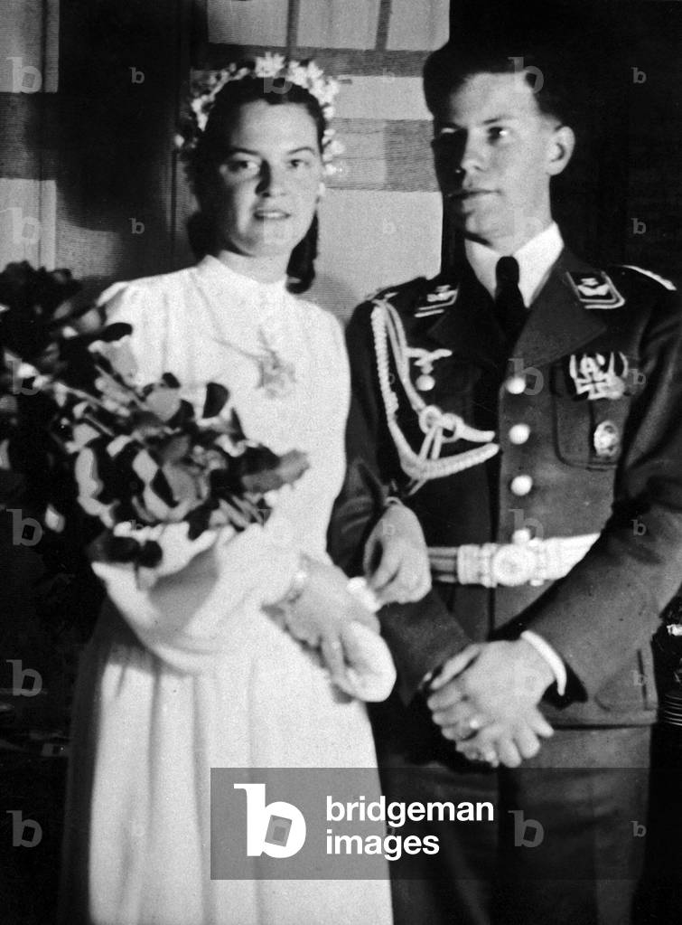 Helmut Schmidt and his wife