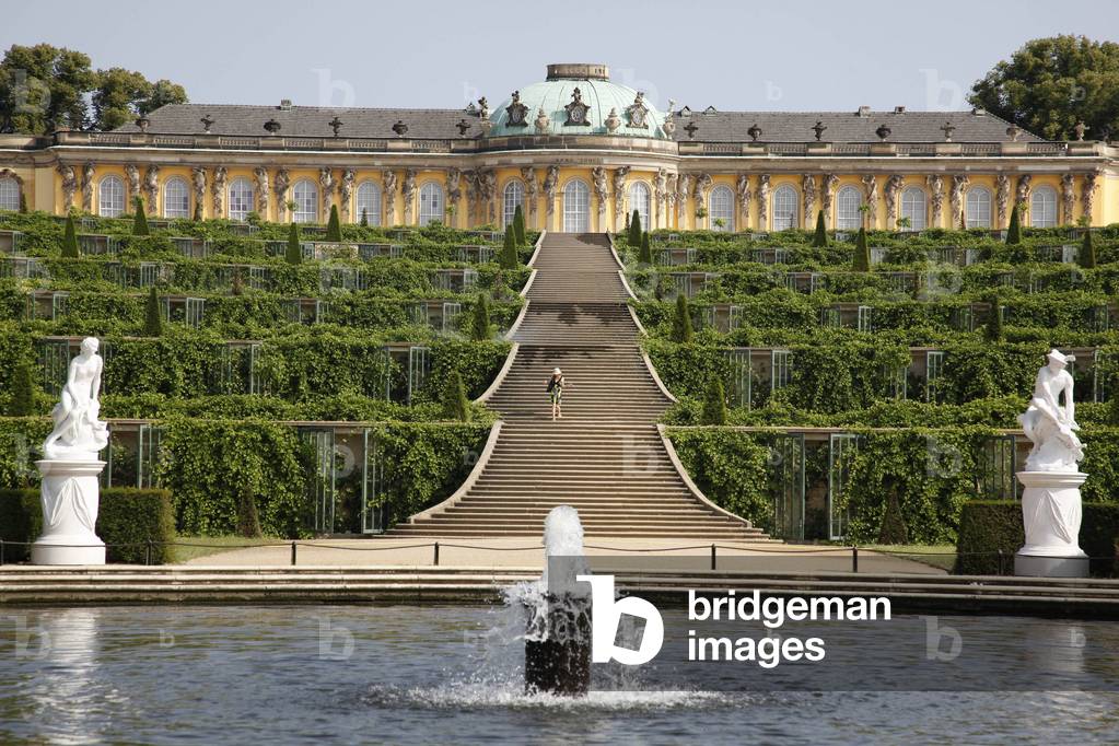 The castle of Sans Souci