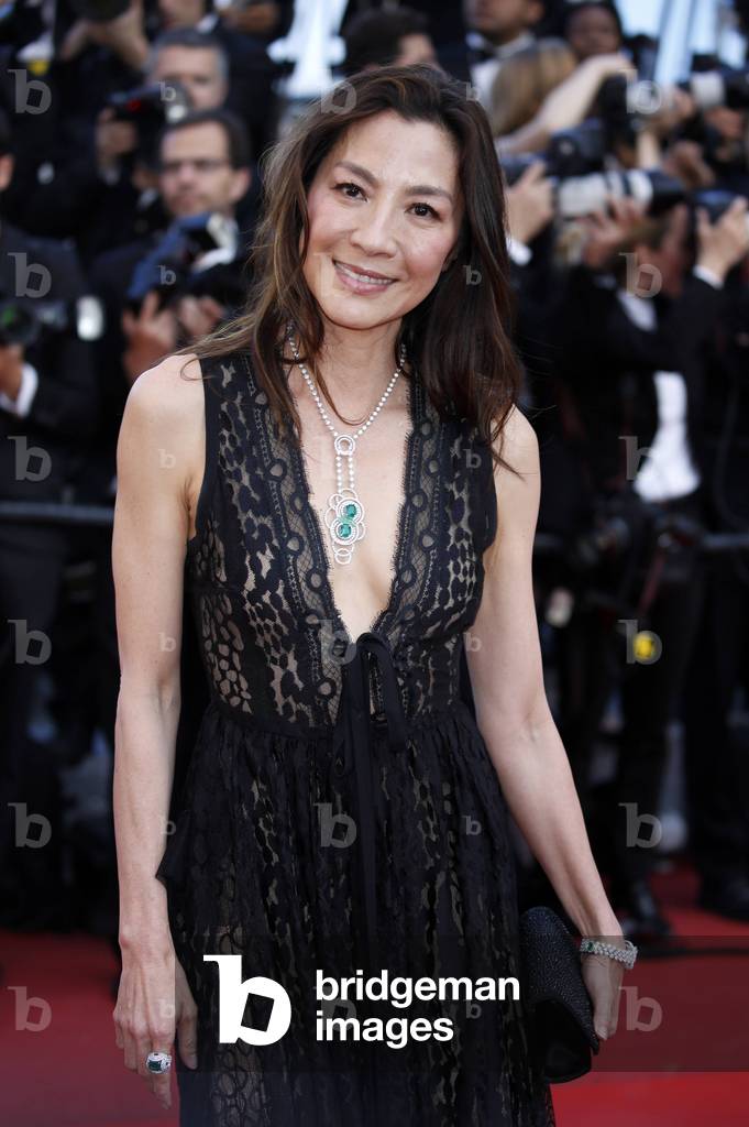 Michelle Yeoh attending the Julieta premiere during the 69th Cannes Film Festival at the Palais des