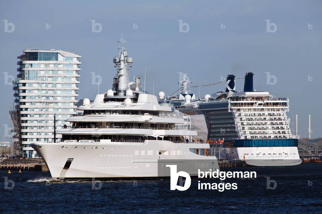 The yacht of Roman Abramovich
