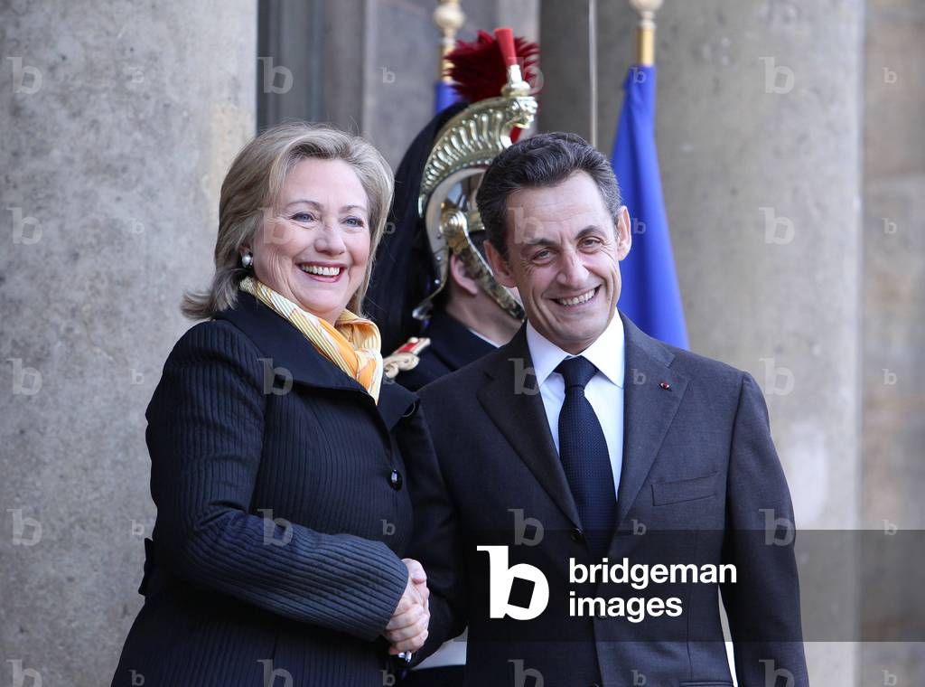 Hillary Clinton et Nicolas Sarkozy