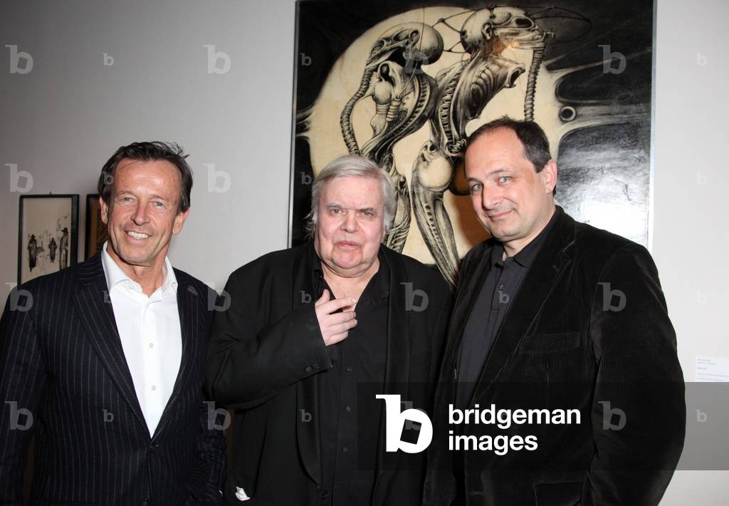 HR GIGER Exhibition Trume und Visionen Wien Kunsthaus 09 03 2011 Karl JAVUREK HR GIGER Franz