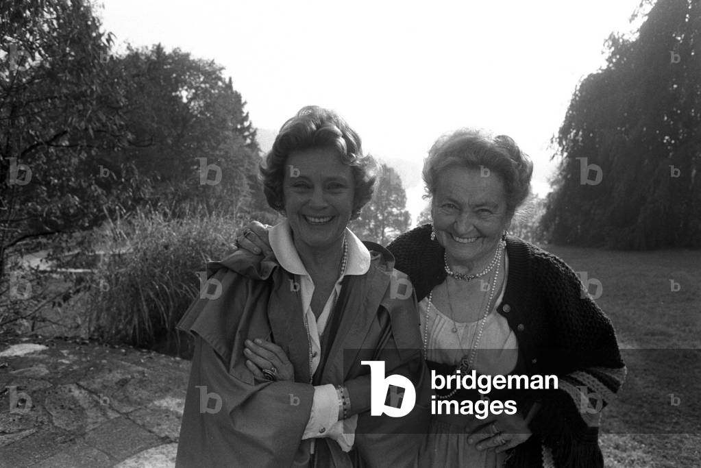 Maria Schell et Margarete Noe von Nordberg