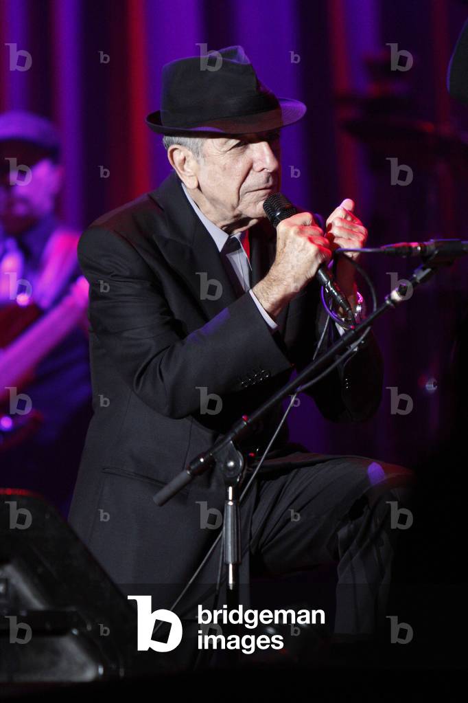 Leonard Cohen, Berlin, Germany, 2009 (photo)