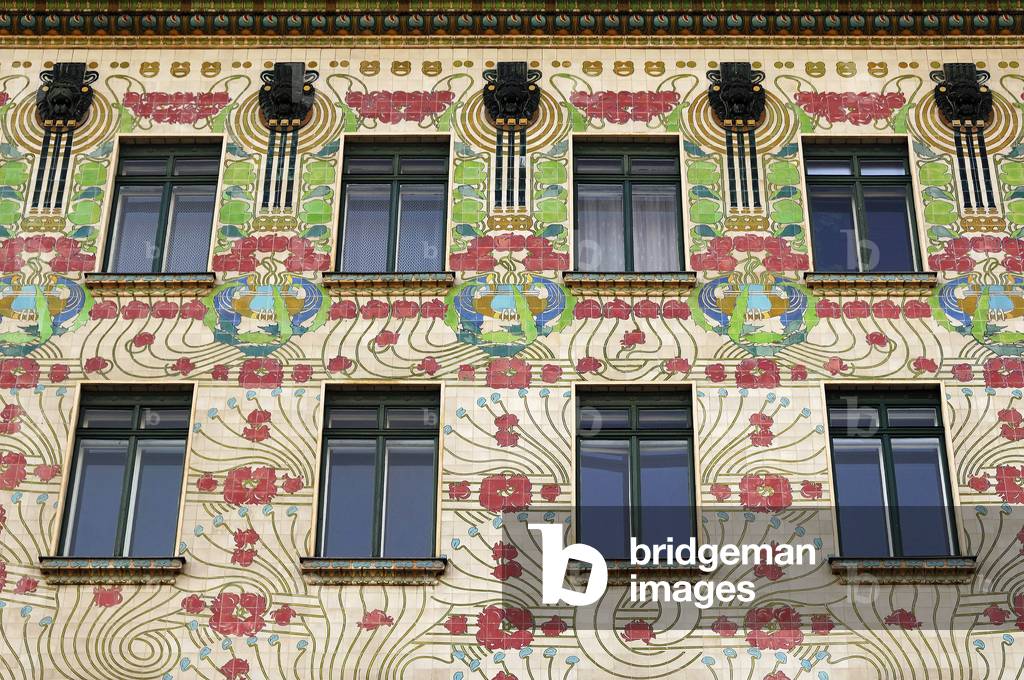 Majolikahaus by Otto Wagner