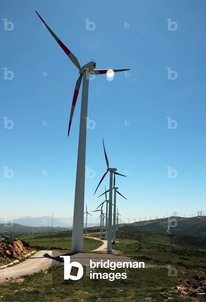 Wind turbines in Morocco