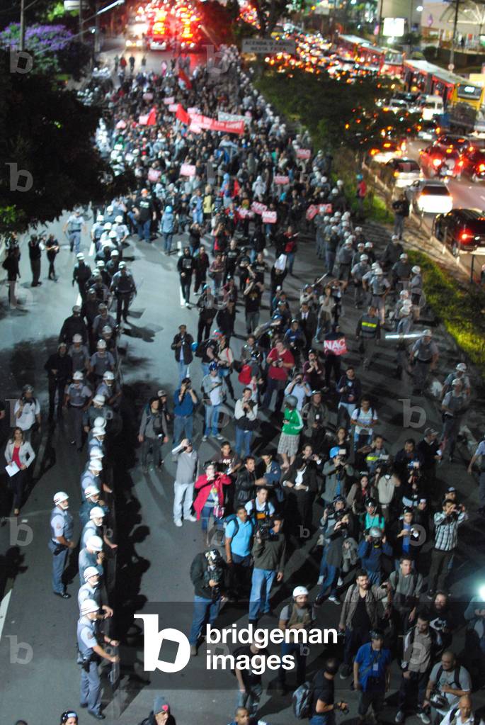 Manifestation a Sao Paulo