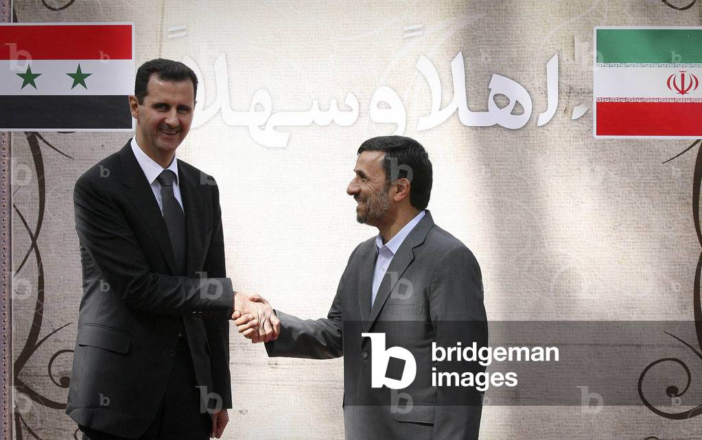 Bashar al-Assad et Mahmoud Ahmadinejad