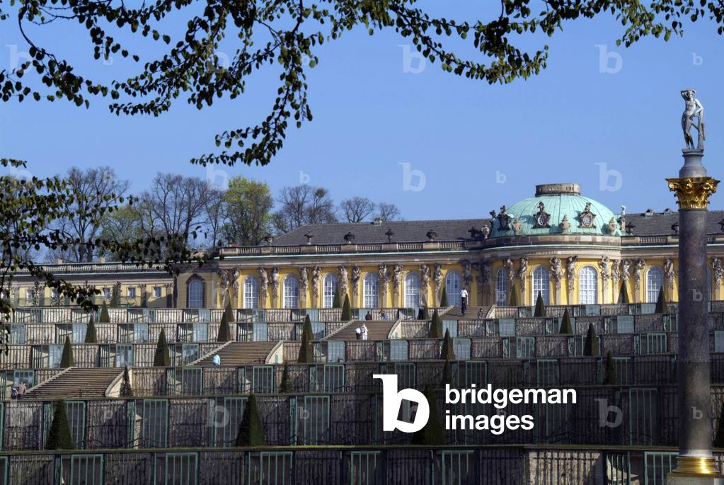 The castle of Sans Souci