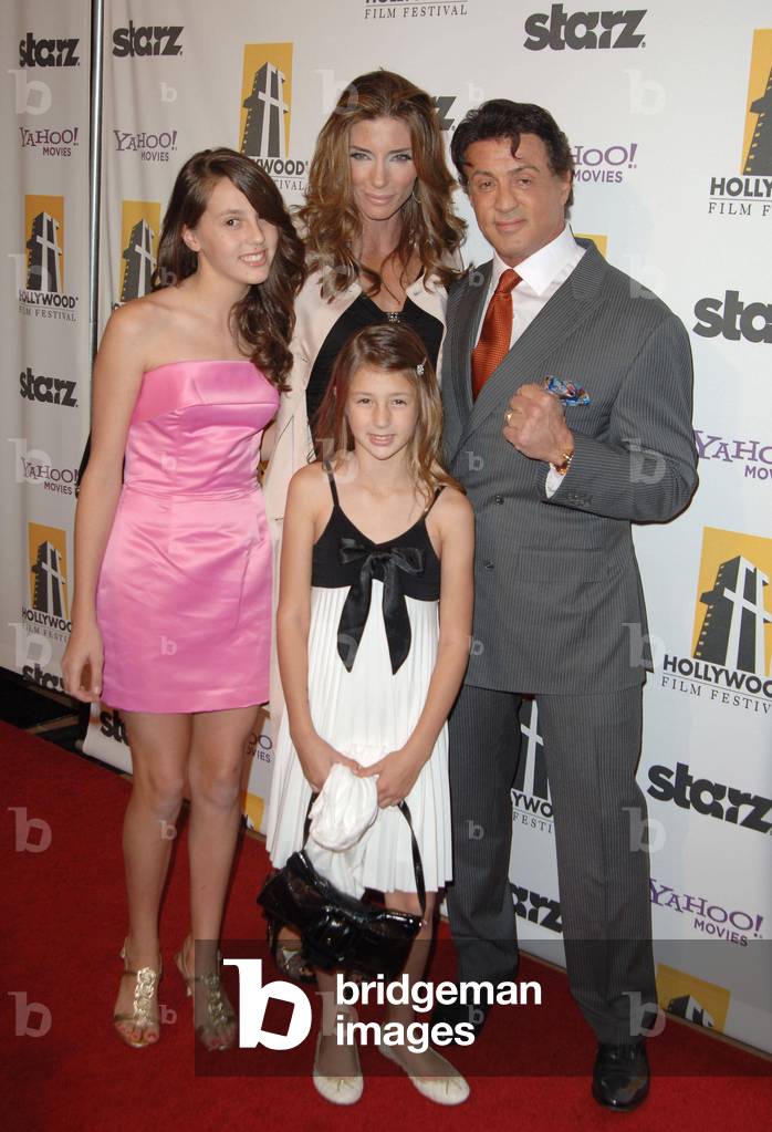 Sylvester Stallone en famille