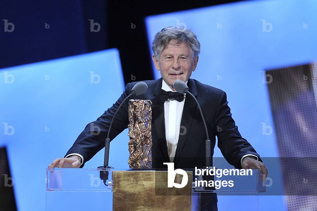 Roman Polanski at the 36th Ceremony of the Cesars for The Ghost Writer in Paris on February 25, 2011 (photo)