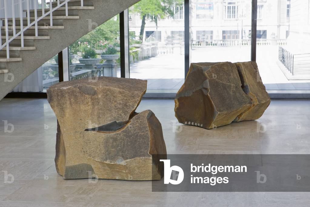 Islands (Shima tachi), 2000 (Japanese basalt)