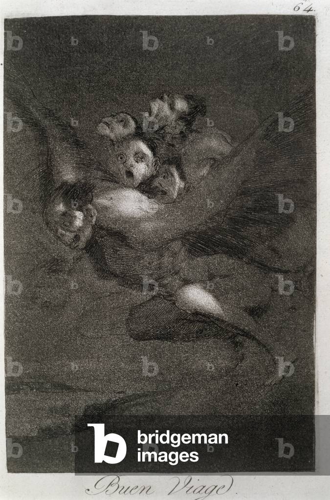 193-0082164 Bon voyage, tavola 64 di «Los caprichos», 1799 (incisione)