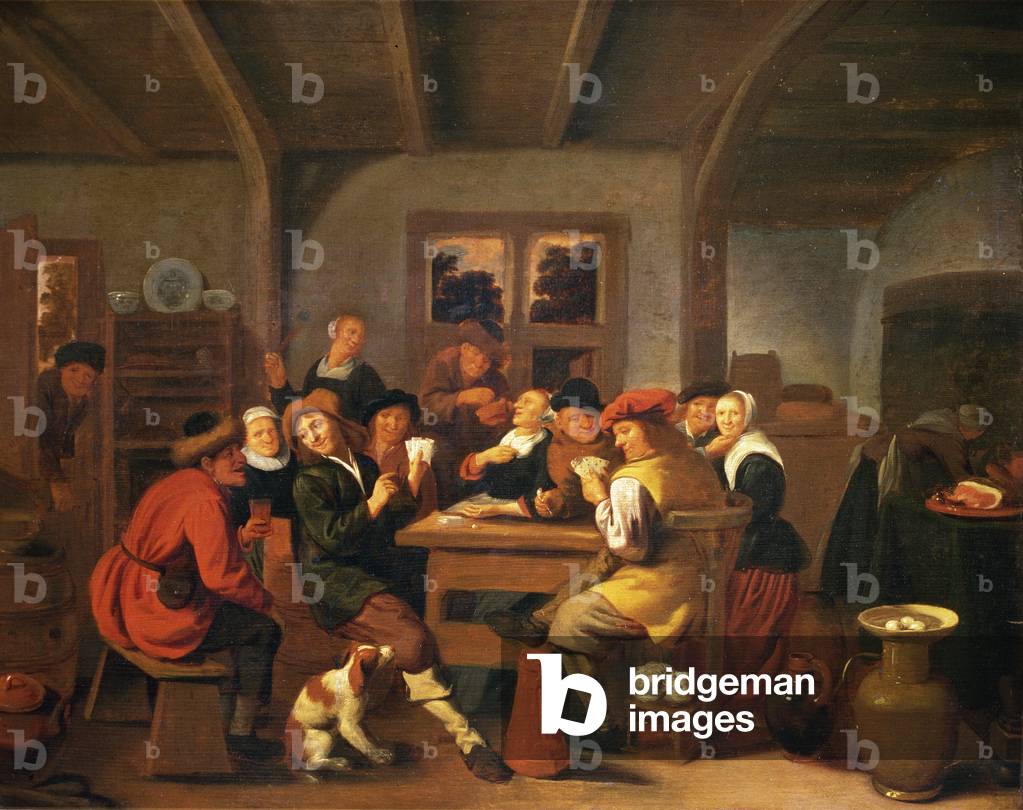 Bild von Gemälde "131-0635454 Eine fröhliche Party", 17. Jahrhundert von Jan or Johannes Hals