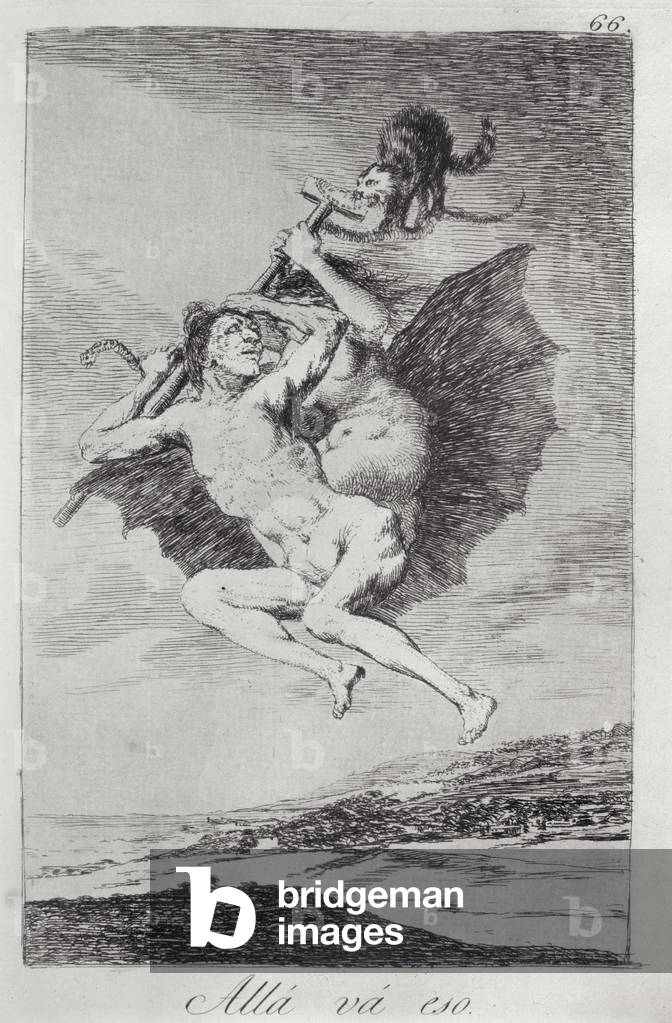 193-0082166 Ecco, tavola 66 di 'Los caprichos', 1799 (incisione)